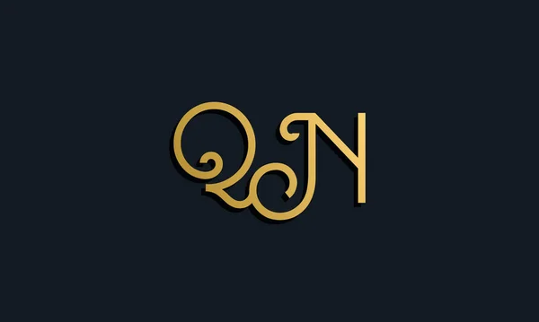 Первоначальная Буква Логотипа Роскошной Моды Иконка Вписывается Современный Шрифт Творческим — стоковый вектор