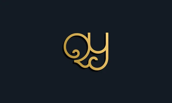 Розкішна Початкова Літера Моди Логотип Піктограма Поєднується Сучасним Шрифтом Творчий — стоковий вектор
