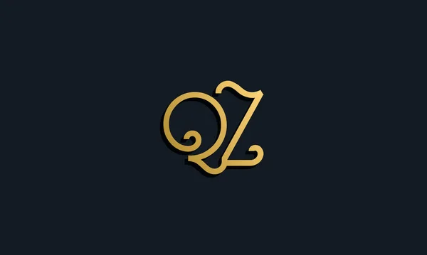 Мода Роскоши Начальная Буква Логотип Иконка Вписывается Современный Шрифт Творческим — стоковый вектор