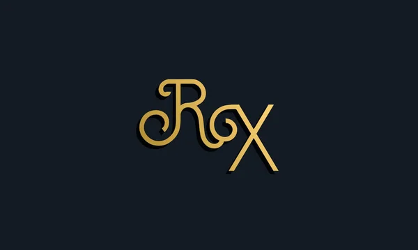 Luxo Moda Carta Inicial Logotipo Este Ícone Incorporar Com Fonte —  Vetores de Stock