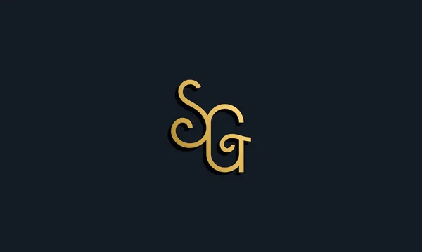 Luxury Fashion Initial Letter Logo Icon Incorporate Modern Typeface Creative — Stock Vector