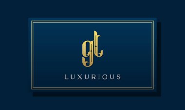 Klasik kraliyet baş harfleri GL logosu. Bu logo yaratıcı bir şekilde lüks yazı karakteri ile birleşiyor. Kraliyet, Butik, Otel, Heraldic, Moda ve Mücevherat için uygun olacak..