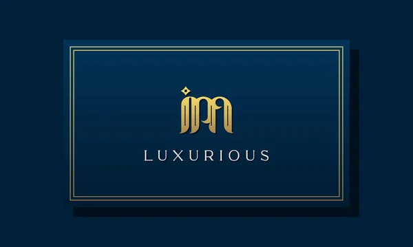 Klasik kraliyet baş harfleri IM logosu. Bu logo yaratıcı bir şekilde lüks yazı karakteri ile birleşiyor. Kraliyet, Butik, Otel, Heraldic, Moda ve Mücevherat için uygun olacak..