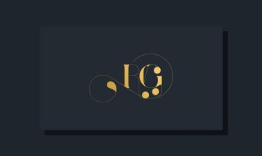 Asgari kraliyet baş harfleri RG logosu. Bu logo, yaratıcı bir şekilde lüks yazı karakterine sahip. Hangi şirket veya markanın bu ilk adımı atadığı için uygun olacaktır..