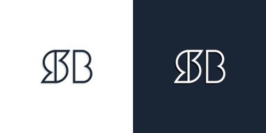 Soyut sanat eserleri ilk harfleri SB logosu. Bu logo, yaratıcı bir şekilde soyut yazı karakterine sahip. Hangi şirket ya da markanın başlattığı bu başlangıç noktası için uygun olacaktır..
