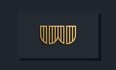 Zarif bir sanat eseri ilk harfi UU logosu. Bu logo yaratıcı bir şekilde iki yaratıcı harfle birleşti. İlk harfleri hangi şirket ya da markanın başlattığı uygun olacaktır..