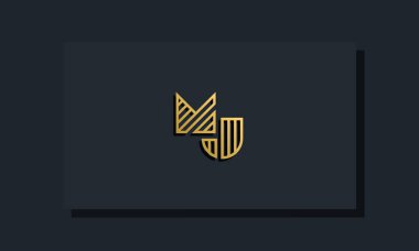 Zarif bir sanat eseri ilk harfi MJ logosu. Bu logo yaratıcı bir şekilde iki yaratıcı harfle birleşti. İlk harfleri hangi şirket ya da markanın başlattığı uygun olacaktır..