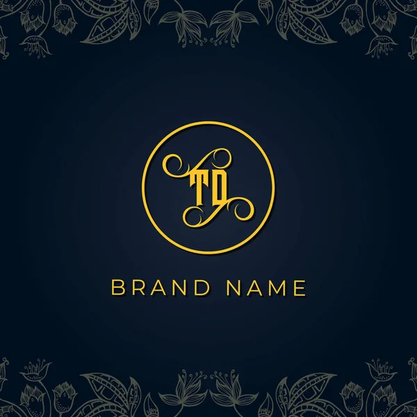 Royal Luxury Letter Logo Questo Logo Incorpora Con Caratteri Tipografici — Vettoriale Stock