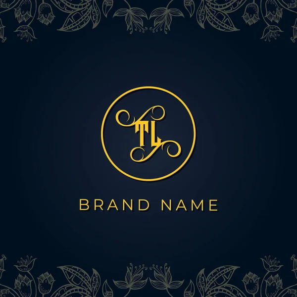 Royal Luxury Letter Logo Logo Incorporate Luxury Typeface Creative Wai — стоковый вектор