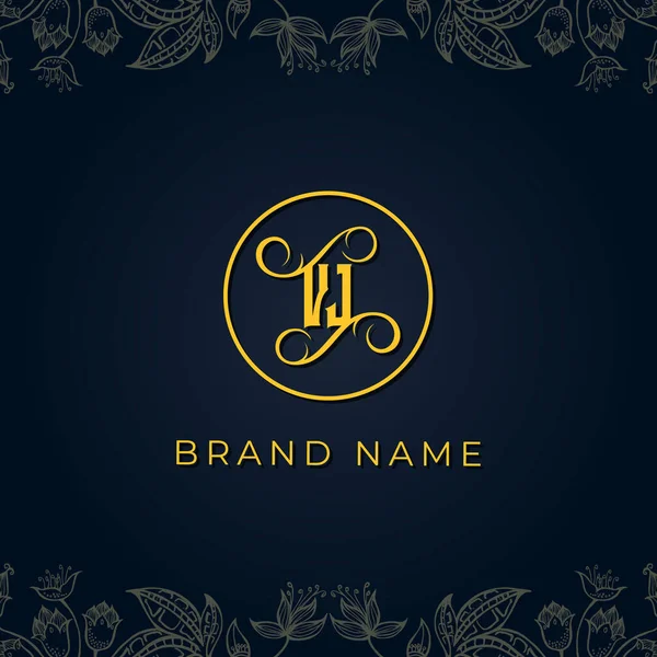 Royal Luxury Letter Logo Logo Incorporate Luxury Typeface Creative Wai — стоковый вектор