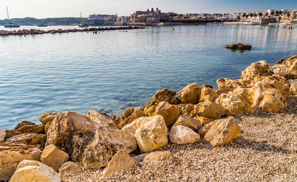 Baie Des Pouilles Ancienne Ville Dans Péninsule Salento Italie — Photo