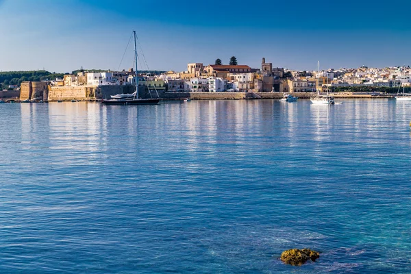 Hamnen Den Antika Italienska Staden Vid Adriatiska — Stockfoto