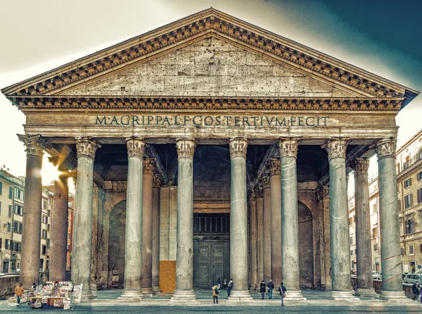 당당한 로마에서 판테온의 — 스톡 사진
