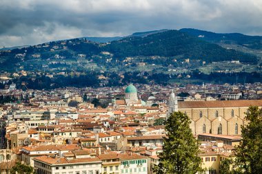 Floransa, Toskana saray ve kiliselerinin nefes kesen manzarası