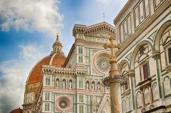 Katedra Najświętszej Maryi Panny Kwiatów Florencja — Zdjęcie stockowe