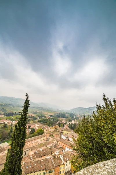 Brisighella Çatıları Talya Nın Güzel Ortaçağ Köylerinden Biri — Stok fotoğraf