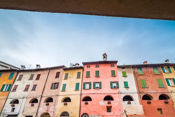 Ulice Brisighella Nejkrásnější Starověkou Vesnici Hranicích Mezi Emilia Romagna Toskánskem — Stock fotografie