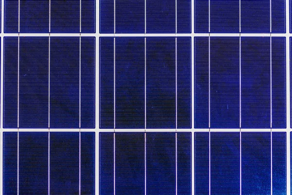 Primer Plano Del Panel Fotovoltaico — Foto de Stock