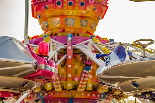 Detalhes Carrossel Com Aviões Falsos — Fotografia de Stock