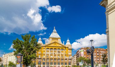 Macaristan'da Budapeşte sokakları