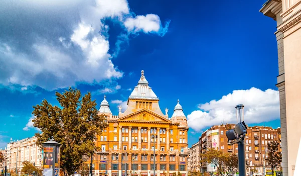 Macaristan'da Budapeşte sokakları