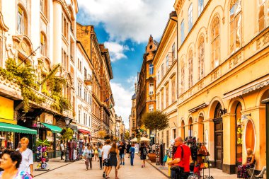 Budapeşte'nin şirin sokakları