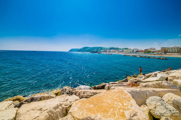 Helles Panorama Der Adriatischen Küste Der Marche — Stockfoto