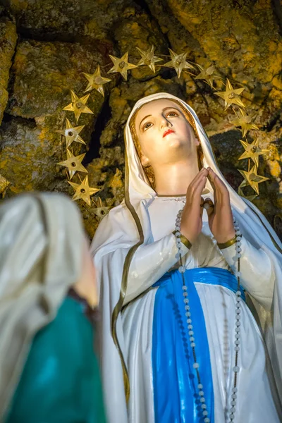 Santísima Virgen Lourdes Cueva — Foto de Stock