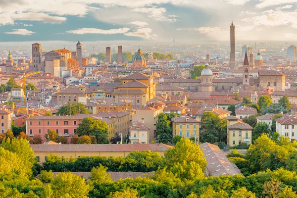 Dageraad Bologna Daken Emilia Romagna Italië — Stockfoto