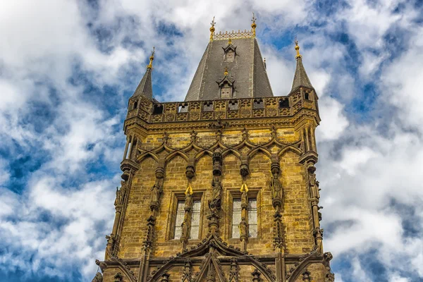 Torre de pó em praga — Fotografia de Stock