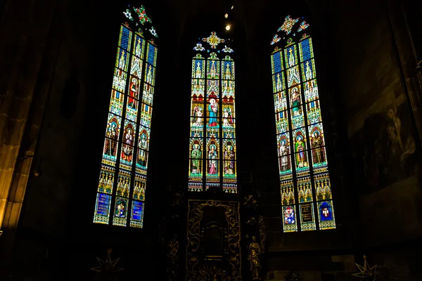 Decalcomania della Cattedrale di San Vito a Praga — Foto Stock
