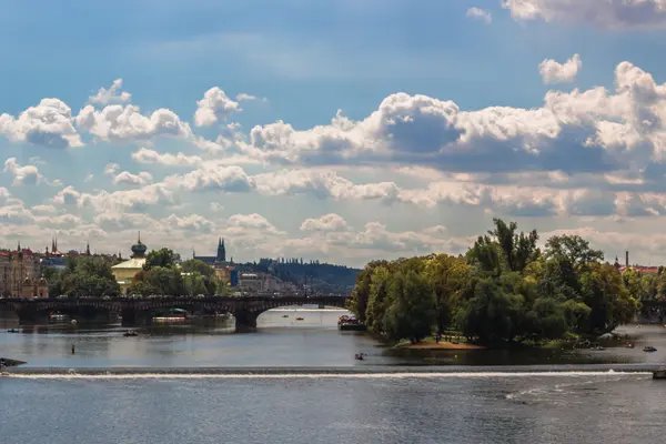 Puente de Carlos en Praga — Foto de Stock