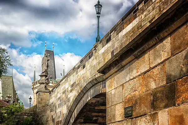 Karlsbron i Prag — Stockfoto