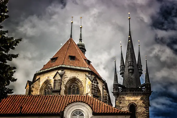 Архітектура міста Прага — стокове фото