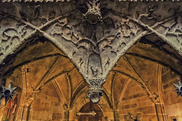Innenräume der Kathedrale Sankt Vitus — Stockfoto