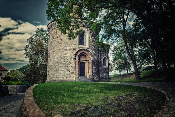 The Rotunda of St Martin in Vysehrad — Stock Photo, Image