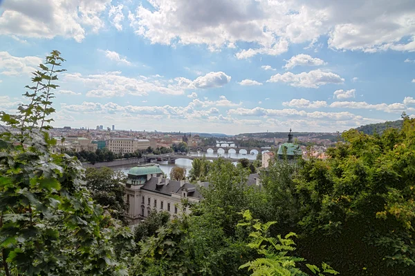 Ponts et toits de Prague — Photo