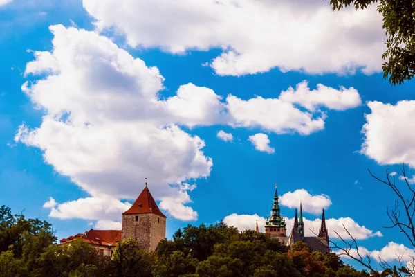 Saint Vitus et le château de Prague — Photo