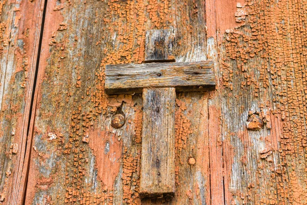 Cruz católica de madera — Foto de Stock