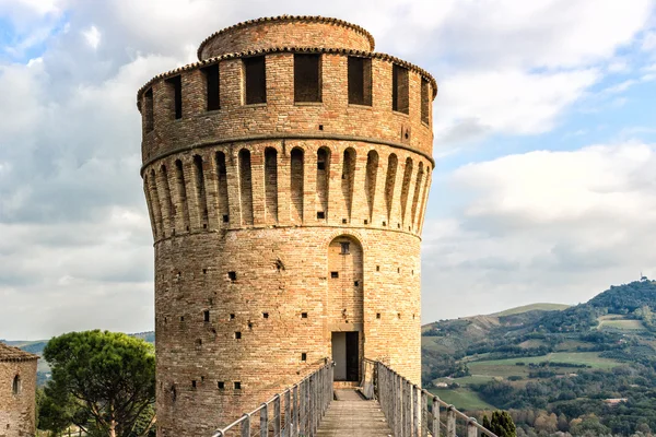 Fortaleza medieval veneciana en Brisighella — Foto de Stock