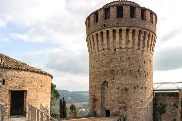 Fortaleza medieval veneziana em Brisighella — Fotografia de Stock