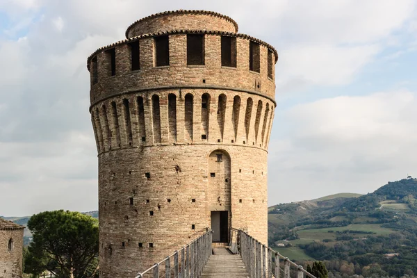 Fortaleza medieval veneziana em Brisighella — Fotografia de Stock