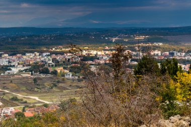 Krizevac Mount sonbahar renkleri