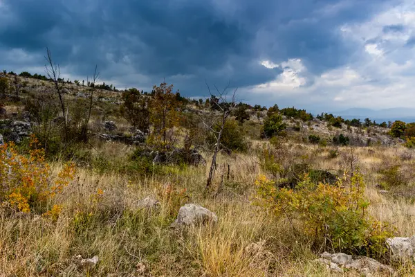 Colores otoñales de Krizevac Mount — Foto de Stock