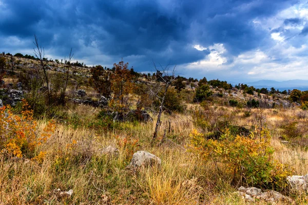 Φθινόπωρο χρώματα του βουνού Krizevac — Φωτογραφία Αρχείου