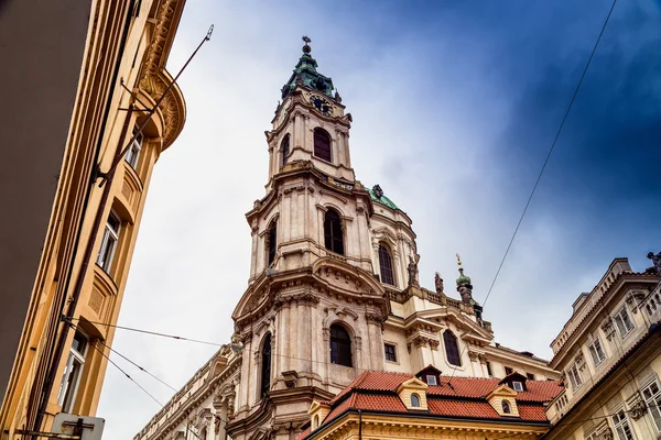 St.nicholas Kirche in Prag — Stockfoto