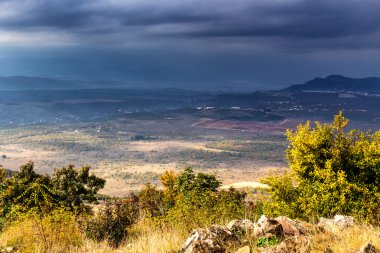 Krizevac Dağı manzarası