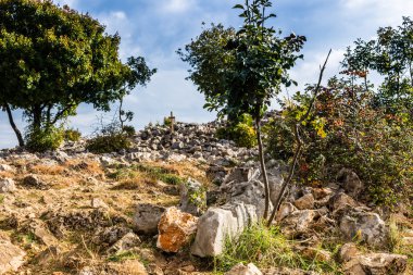 Krizevac Dağı manzarası