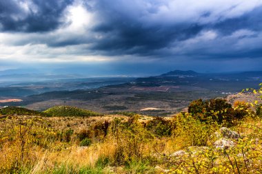 Krizevac Dağı manzarası