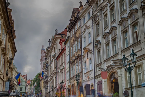 Mala Strana ruas — Fotografia de Stock